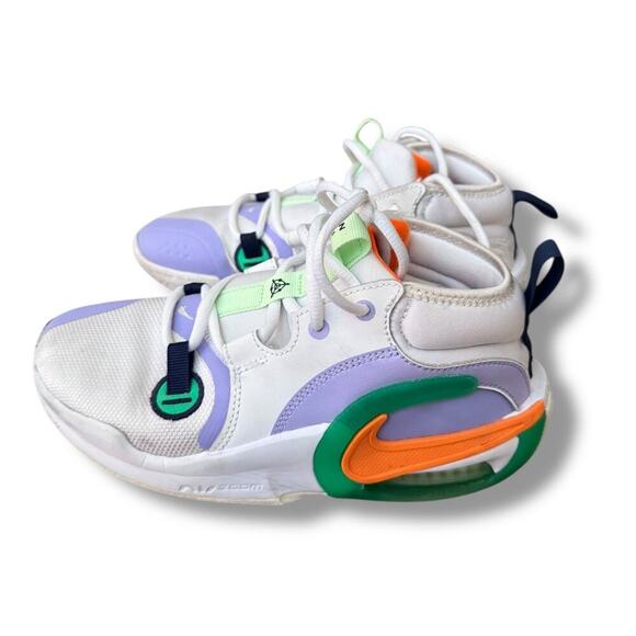 Nike Air Zoom Crossover 2 Big Kids' Basketball Shoes (FB2689-101) Size 4Y - Picture 2 of 10